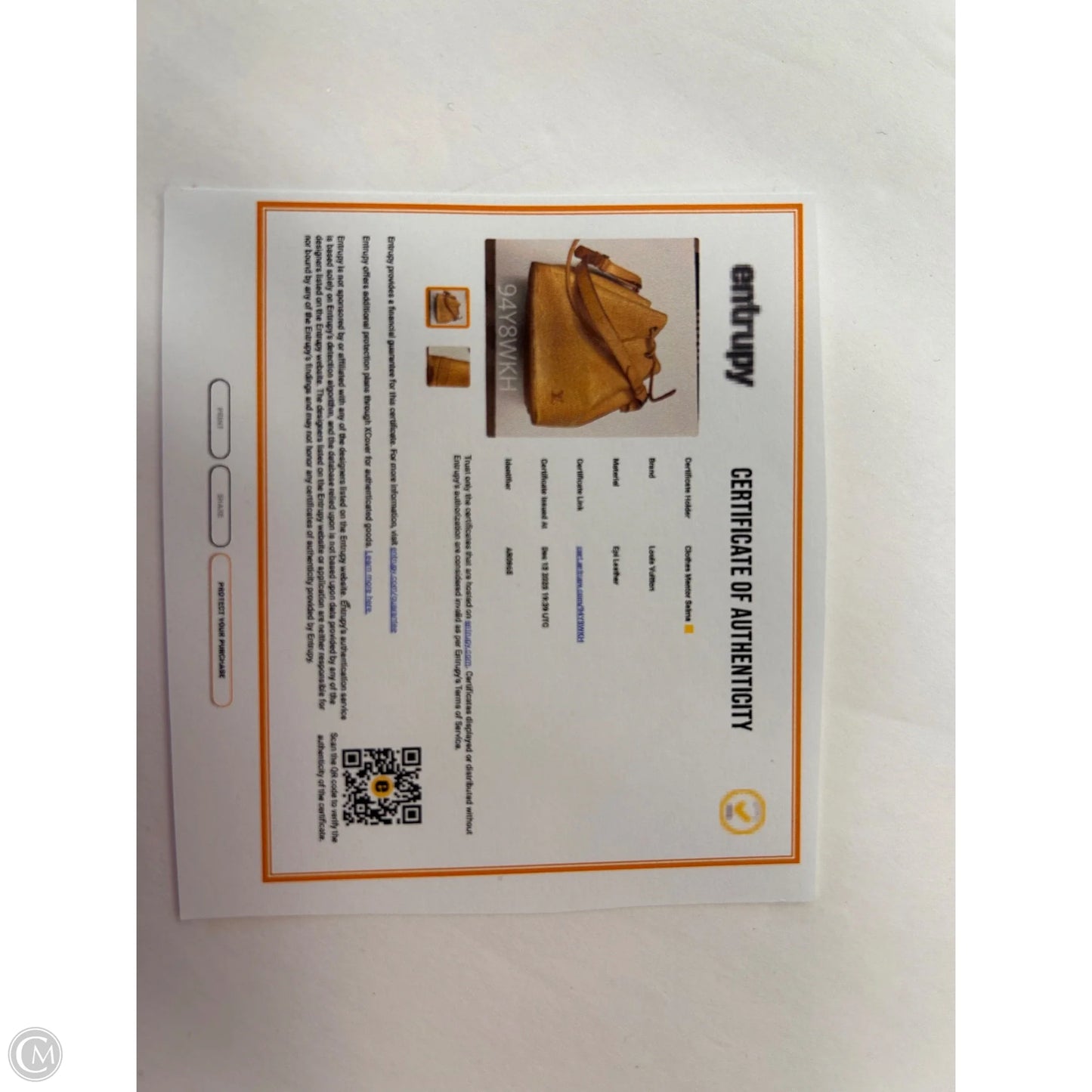 Handbag Luxury Designer By Louis Vuitton, Size: Medium