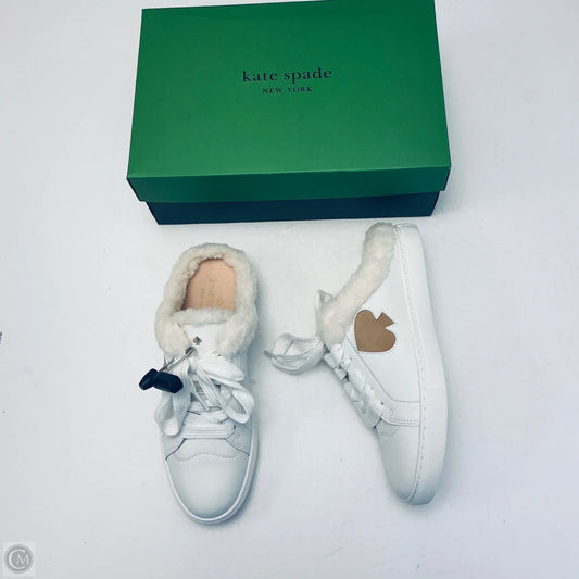 Shoes Designer By Kate Spade In White, Size: 8