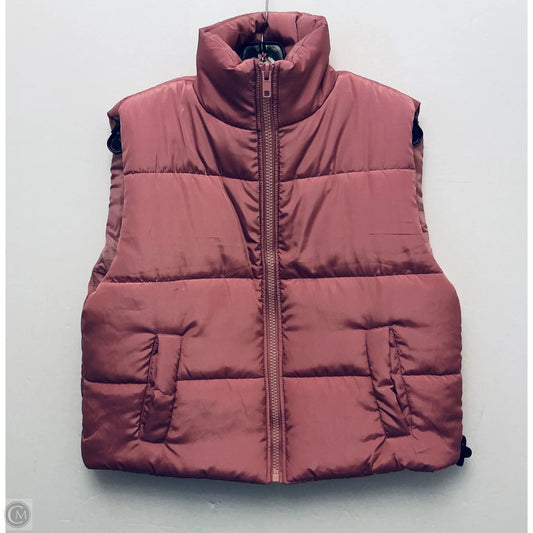 Vest Puffer & Quilted By Clothes Mentor In Pink, Size: S