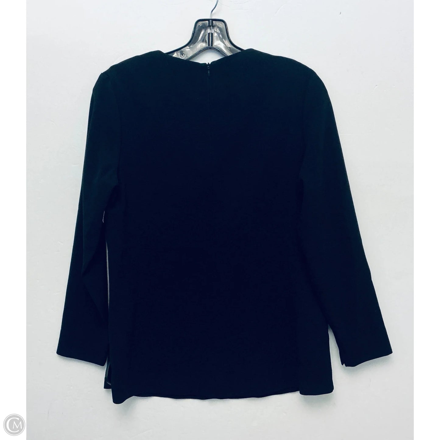 Top Long Sleeve By Clothes Mentor In Black, Size: M