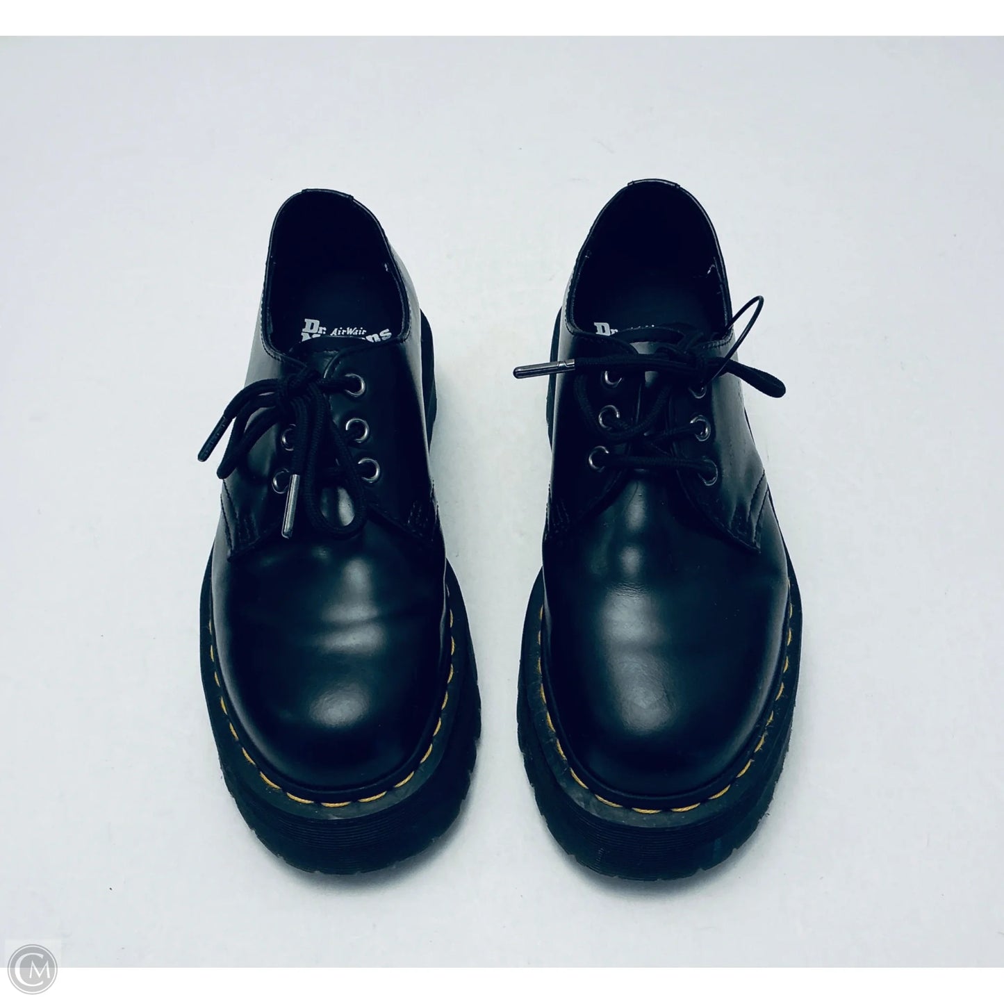 Shoes Heels Platform By Dr Martens In Black, Size: 8