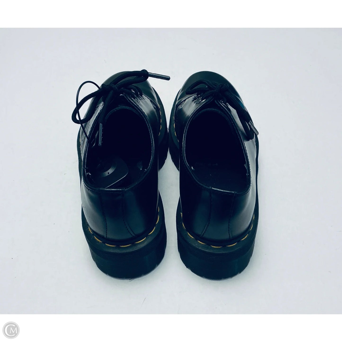 Shoes Heels Platform By Dr Martens In Black, Size: 8