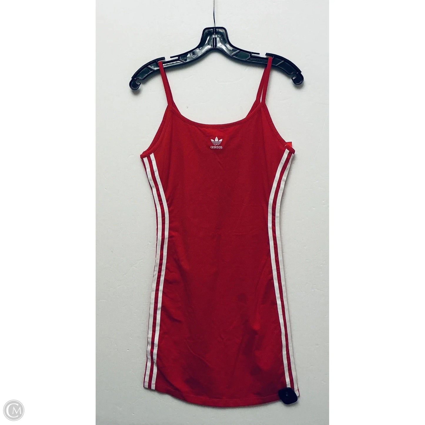 Athletic Dress By Adidas In Red, Size: S