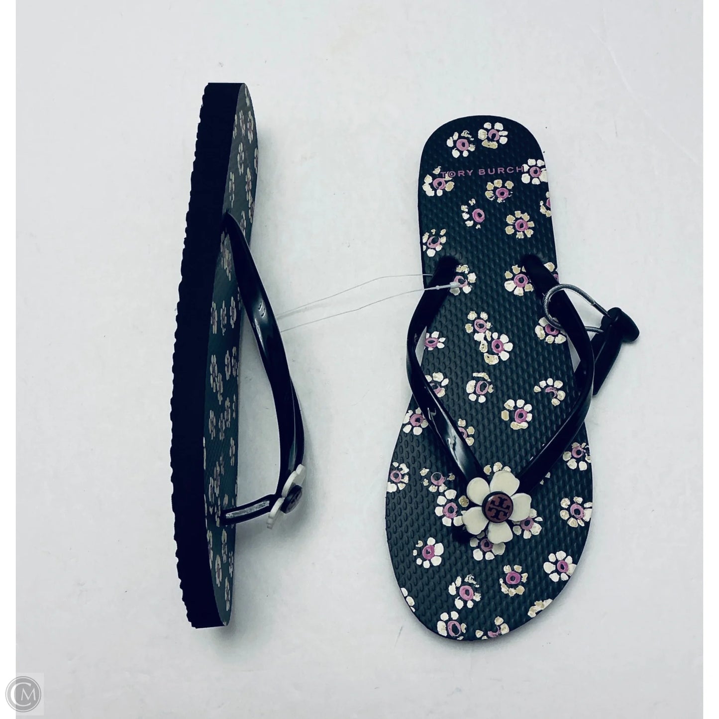 Sandals Designer By Tory Burch In Black, Size: 9