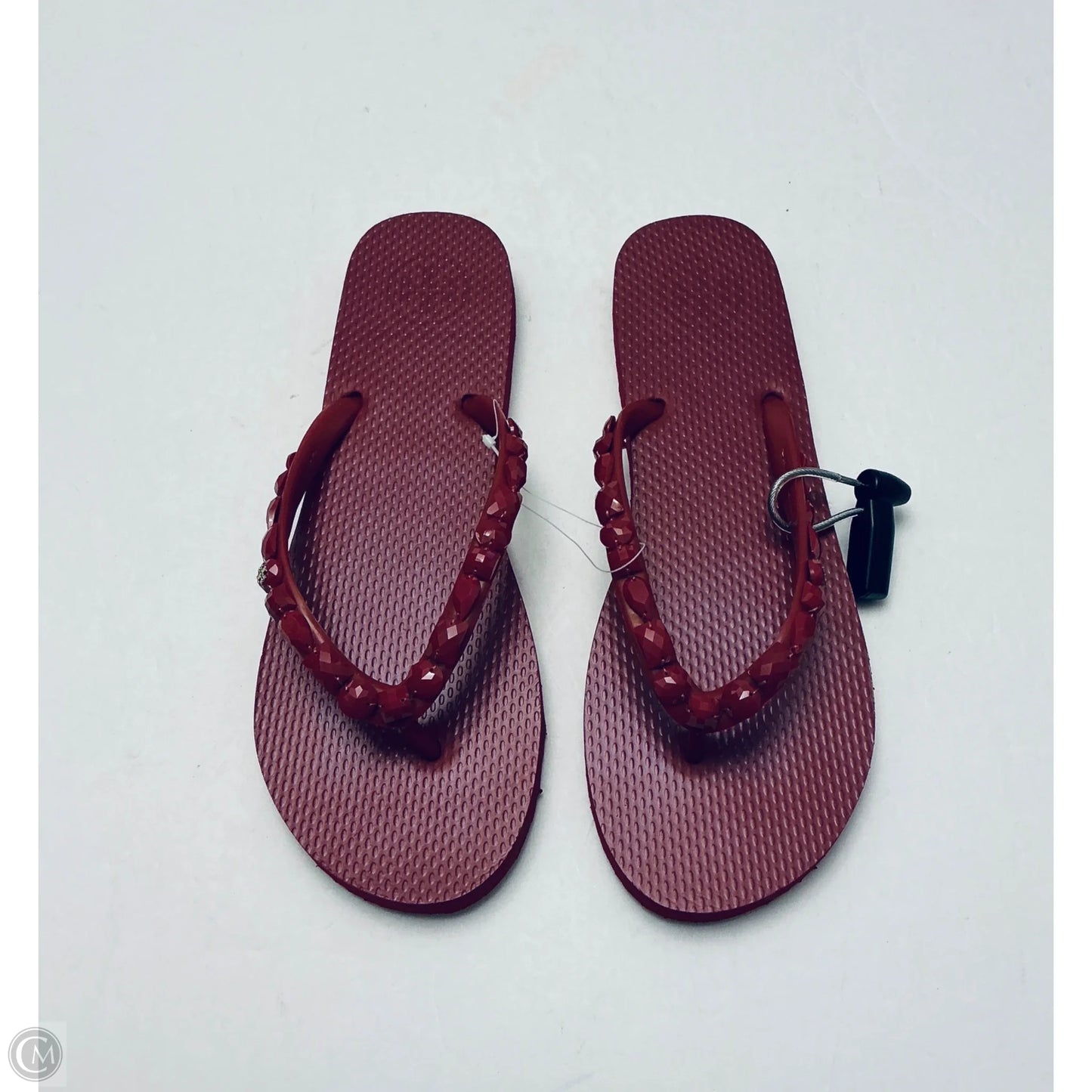 Sandals Designer By Tory Burch In Red, Size: 9