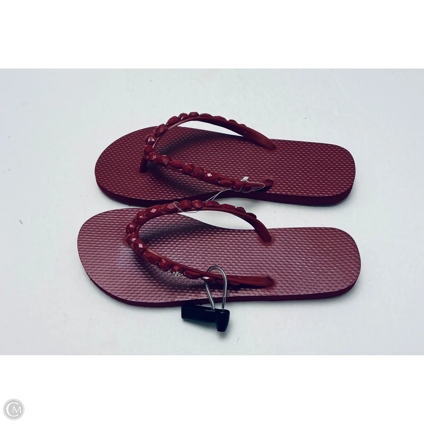 Sandals Designer By Tory Burch In Red, Size: 9