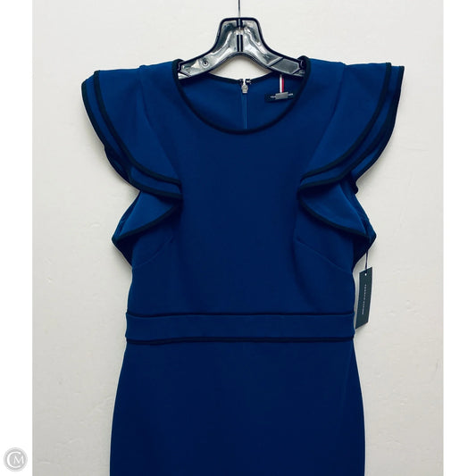 Dress Work By Tommy Hilfiger In Blue, Size: S