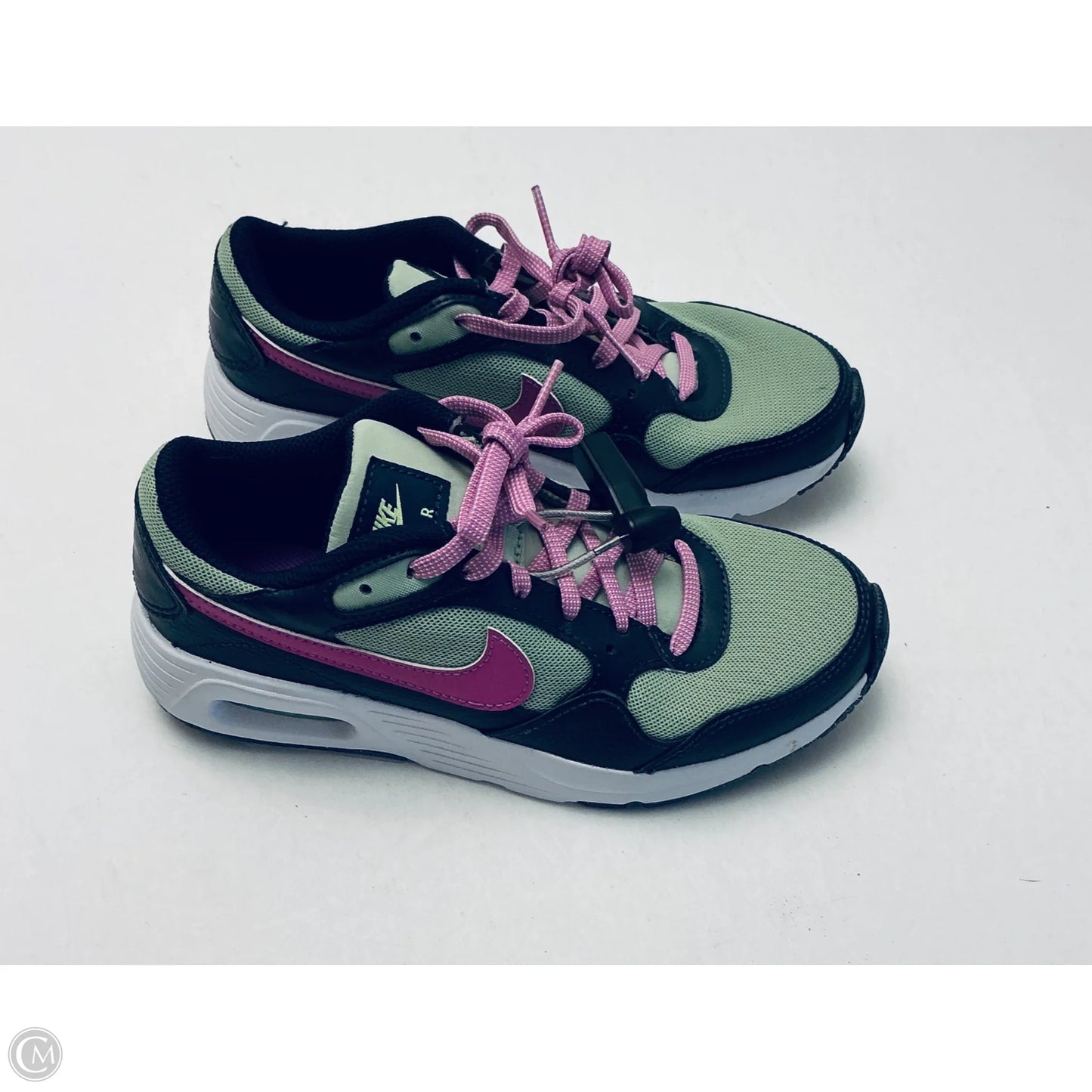 Shoes Athletic By Nike In Green & Pink, Size: 5