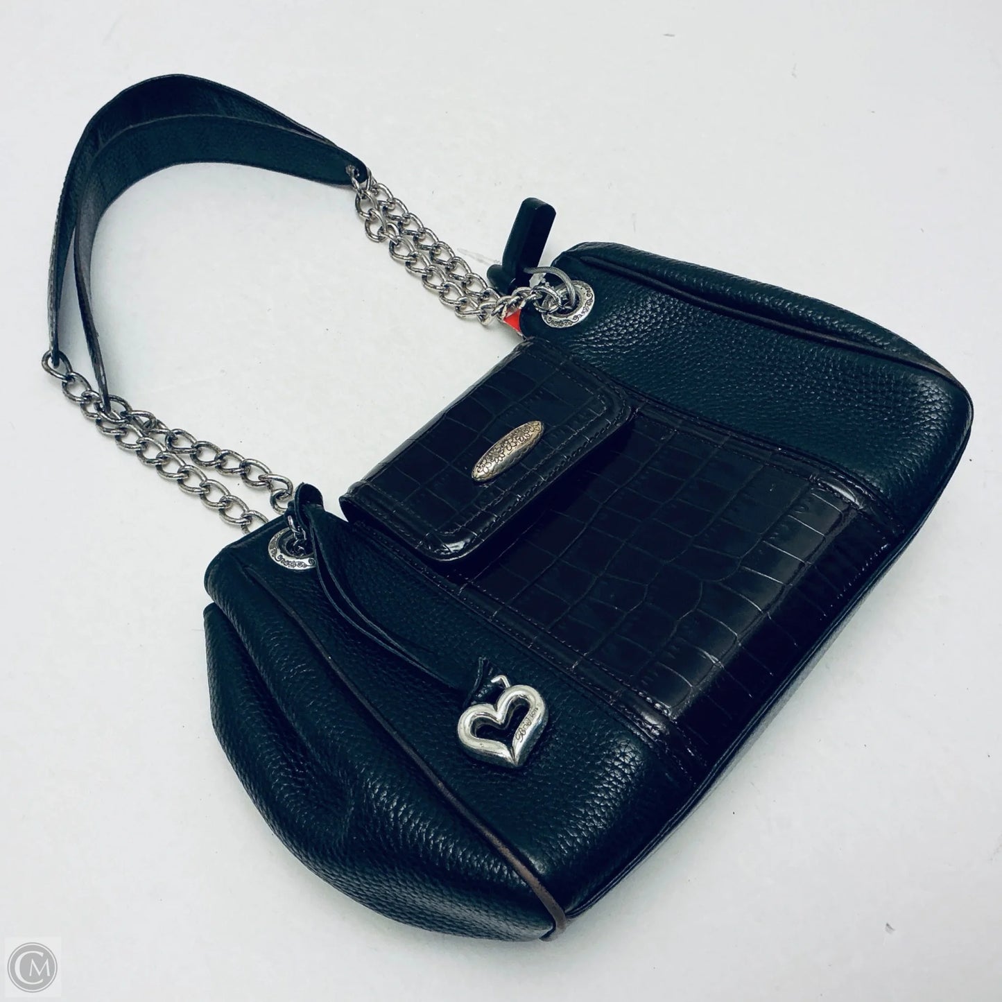 Handbag Leather By Brighton, Size: Small