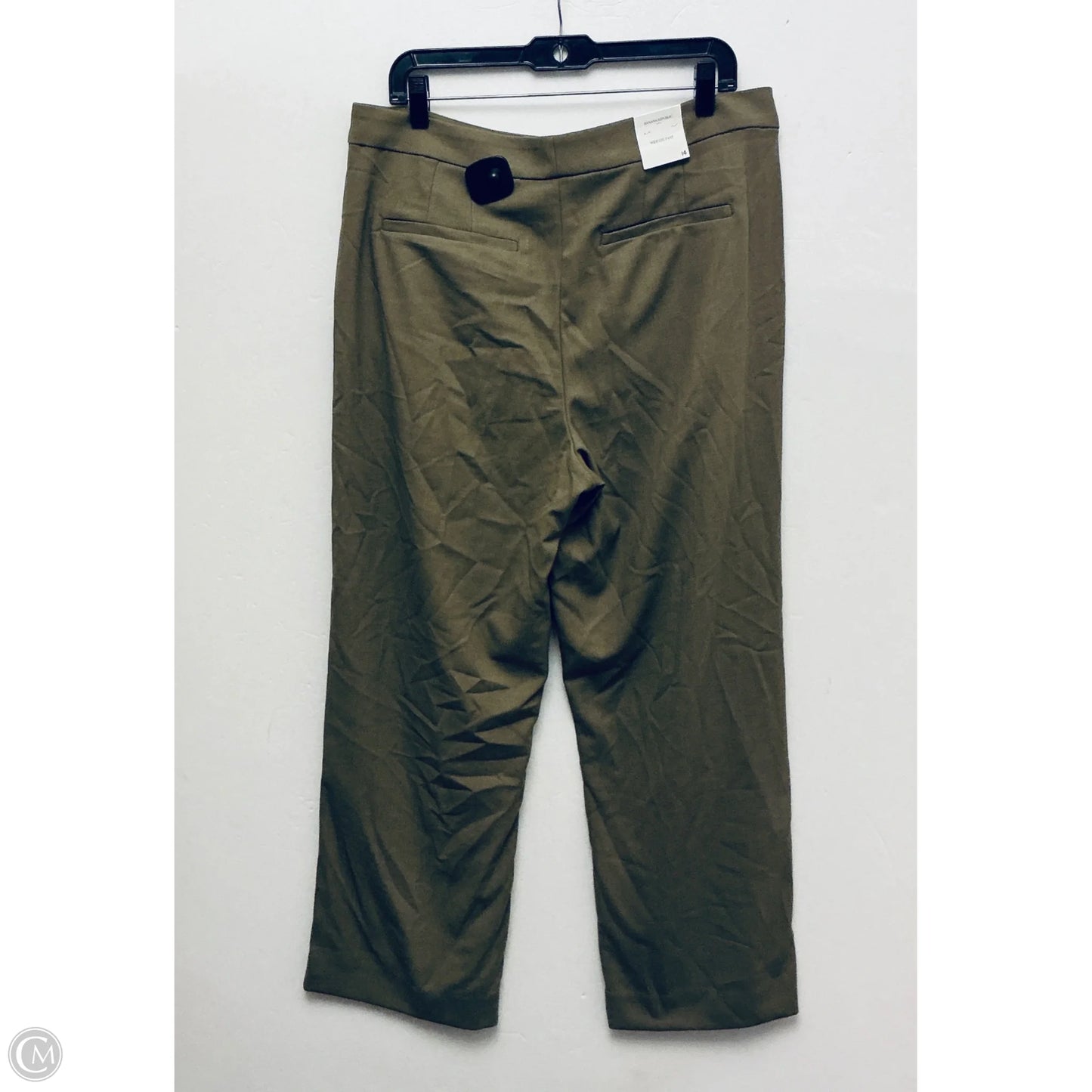 Pants Dress By Banana Republic In Green, Size: 14