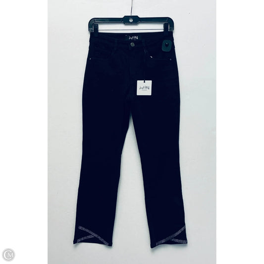 Jeans Straight By Joseph Ribkoff In Black Denim, Size: 2