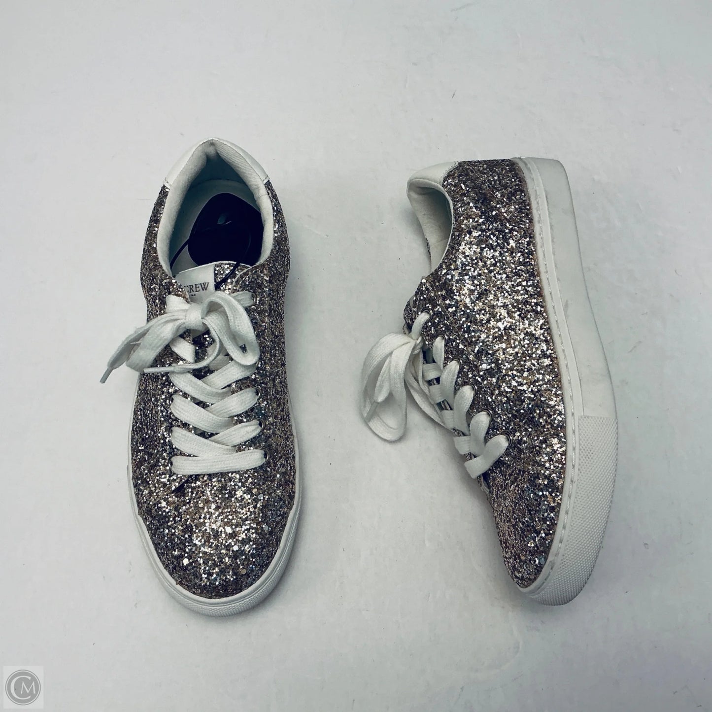 Shoes Sneakers By J. Crew In Gold, Size: 7