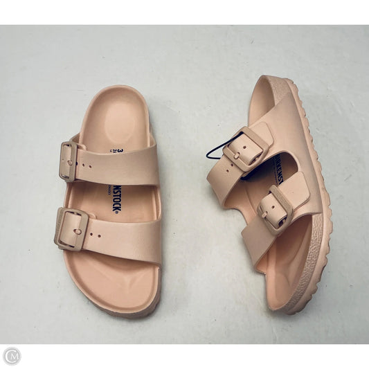 Sandals Flats By Birkenstock In Pink, Size: 6