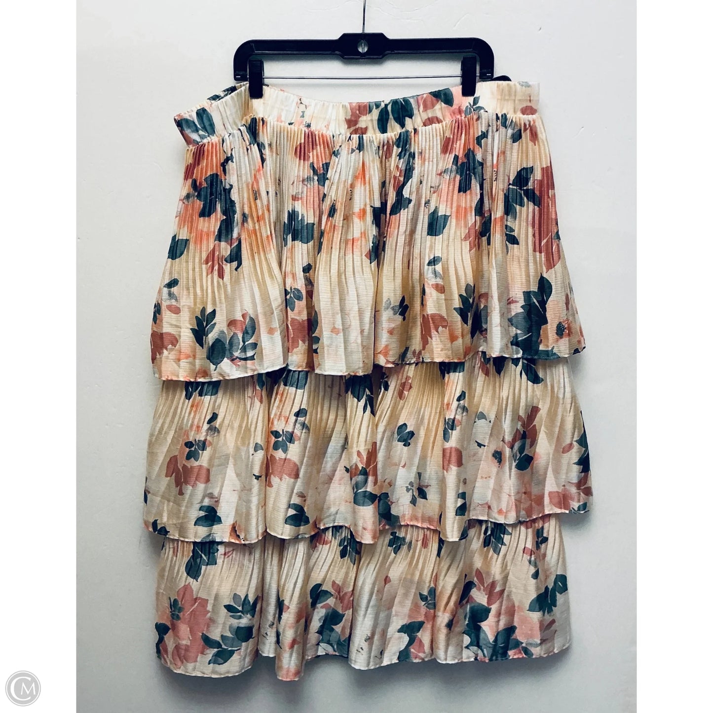Skirt Maxi By Ryegrass In Floral Print, Size: 3x