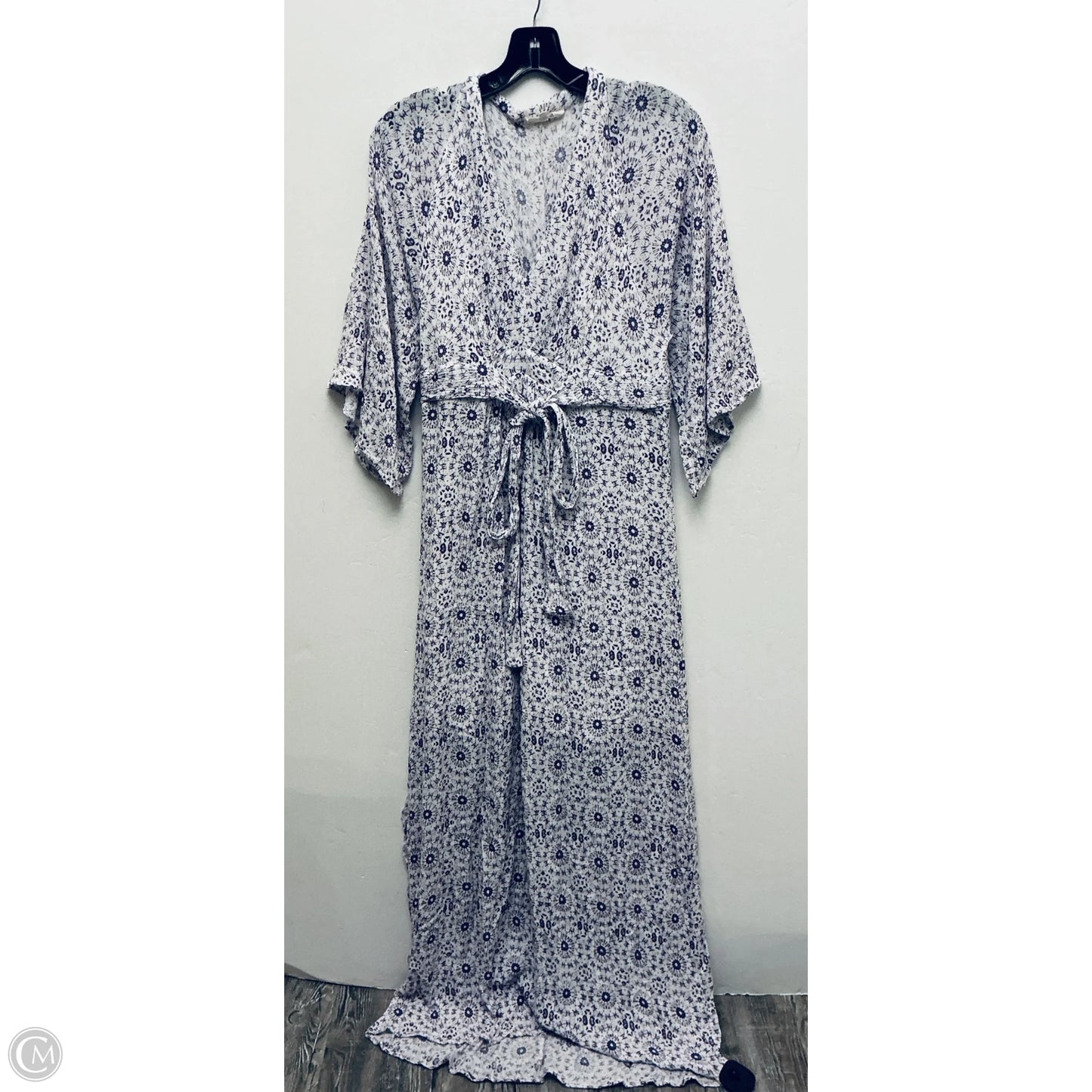 Dress Casual Maxi By Entro In Purple & White, Size: M