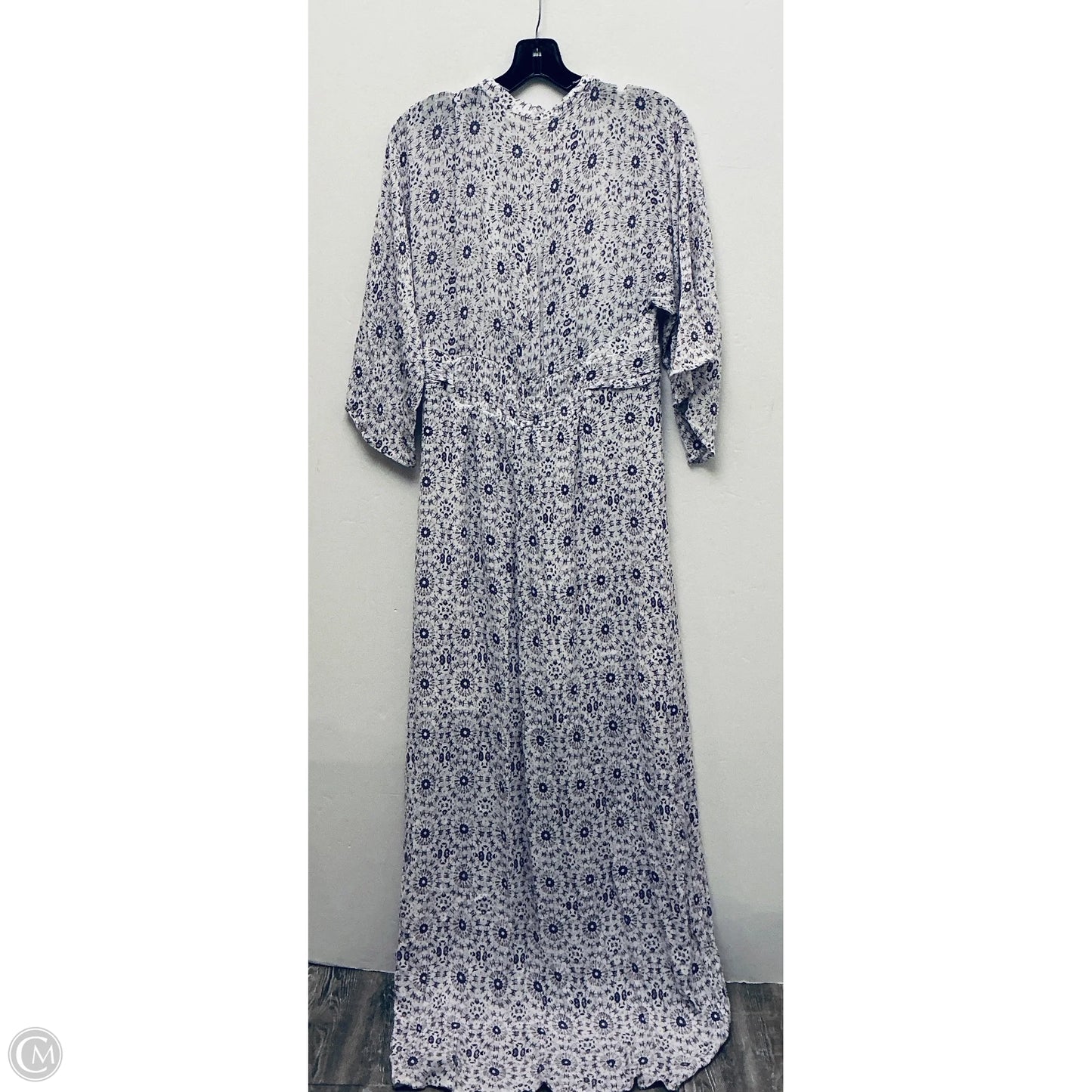 Dress Casual Maxi By Entro In Purple & White, Size: M