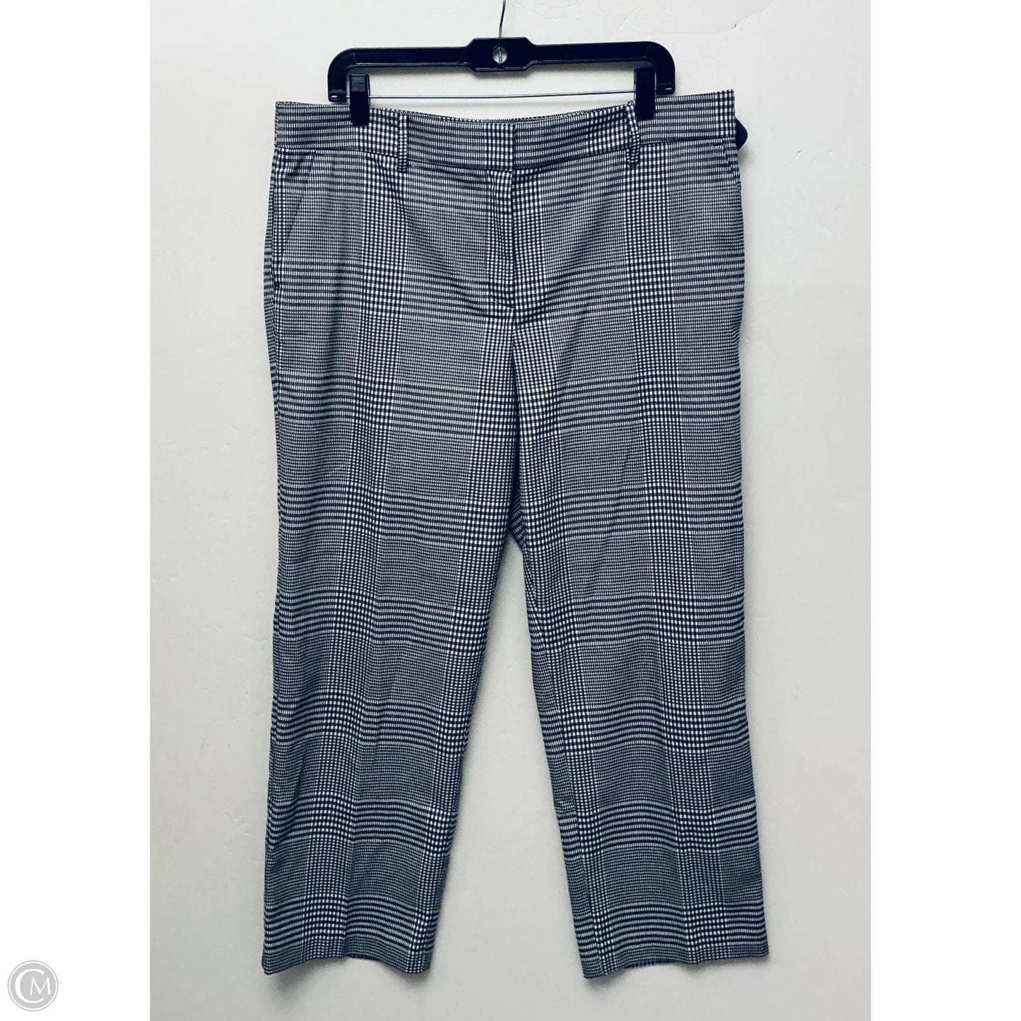 Pants Dress By Loft In Checkered Pattern, Size: 14