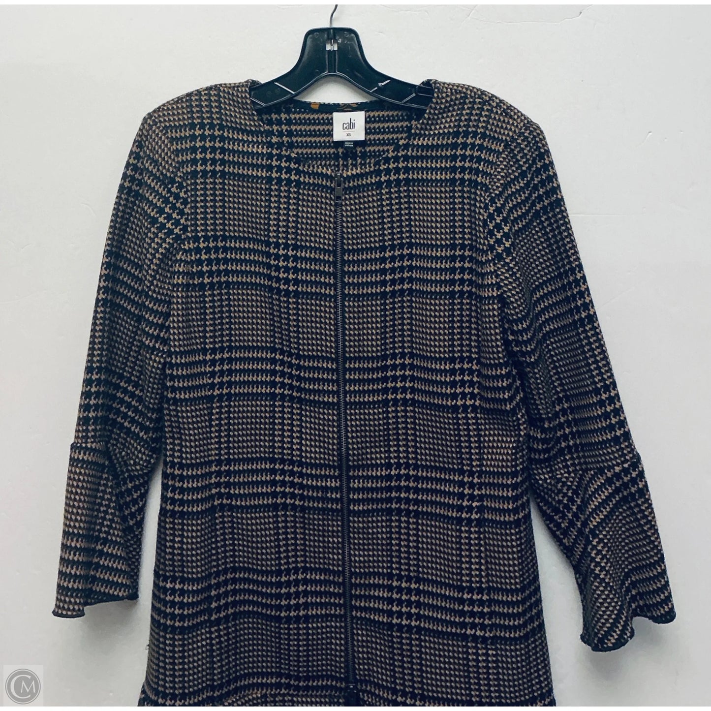 Dress Work By Cabi In Black & Tan, Size: Xs