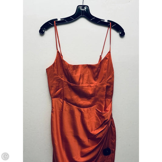 Dress Party Long By Hello Molly In Orange, Size: M