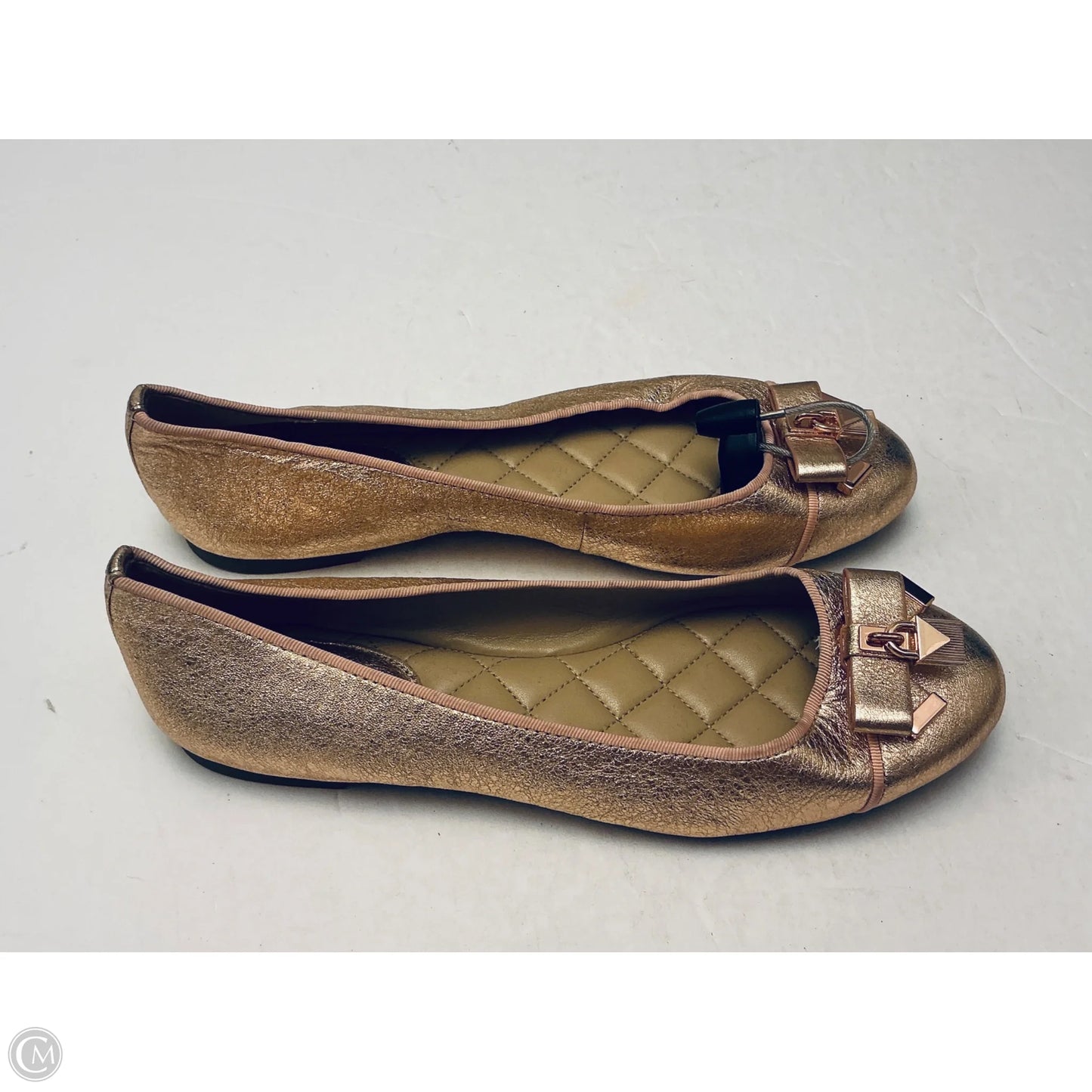 Shoes Flats By Michael By Michael Kors In Rose Gold, Size: 7.5