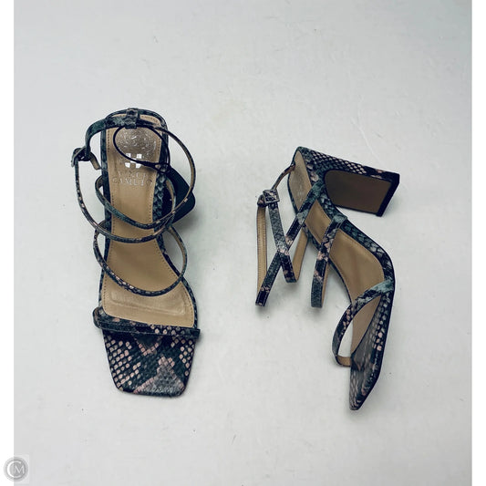 Shoes Heels Block By Vince Camuto In Snakeskin Print, Size: 7