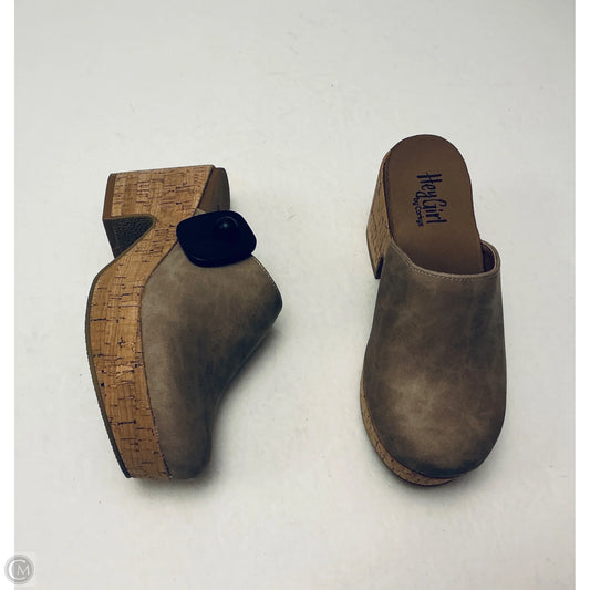 Shoes Heels Block By Corkys In Tan, Size: 6
