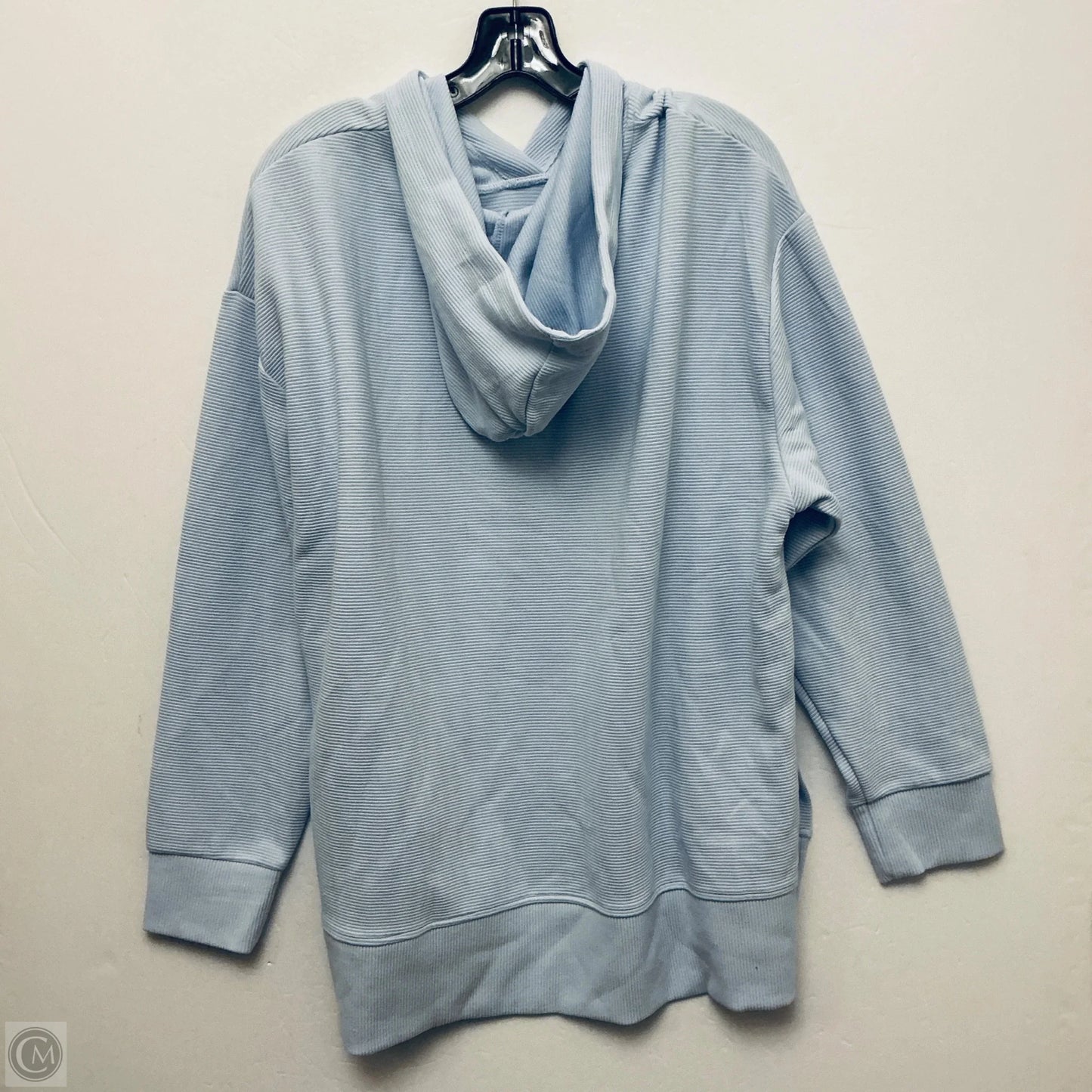 Athletic Sweatshirt Hoodie By Danskin In Blue, Size: Xl