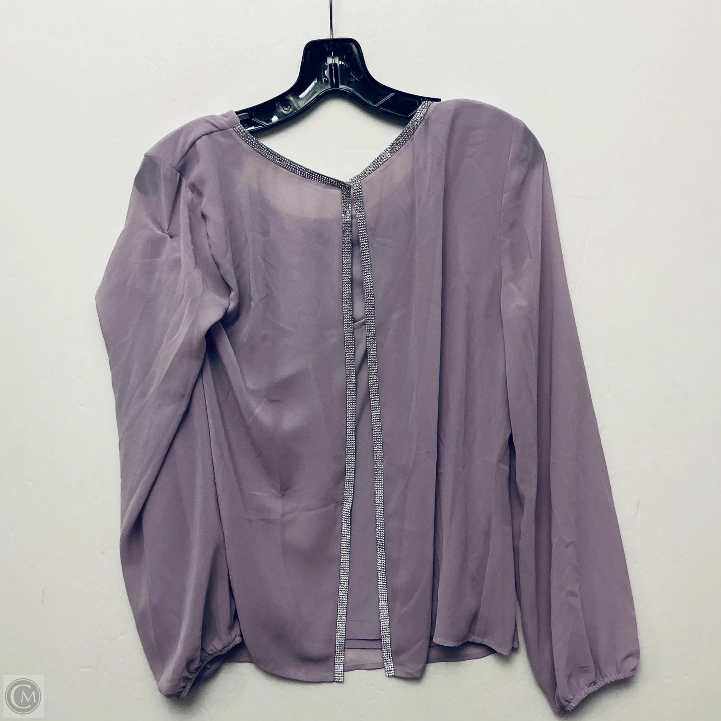 Top Long Sleeve By Frank Lyman In Purple, Size: M