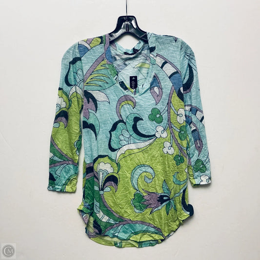 Top Long Sleeve By David Cline In Multi-colored, Size: Xs
