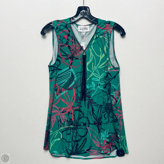 Top Sleeveless By Joseph Ribkoff In Green, Size: M