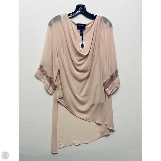 Top Long Sleeve By Joseph Ribkoff In Pink, Size: L