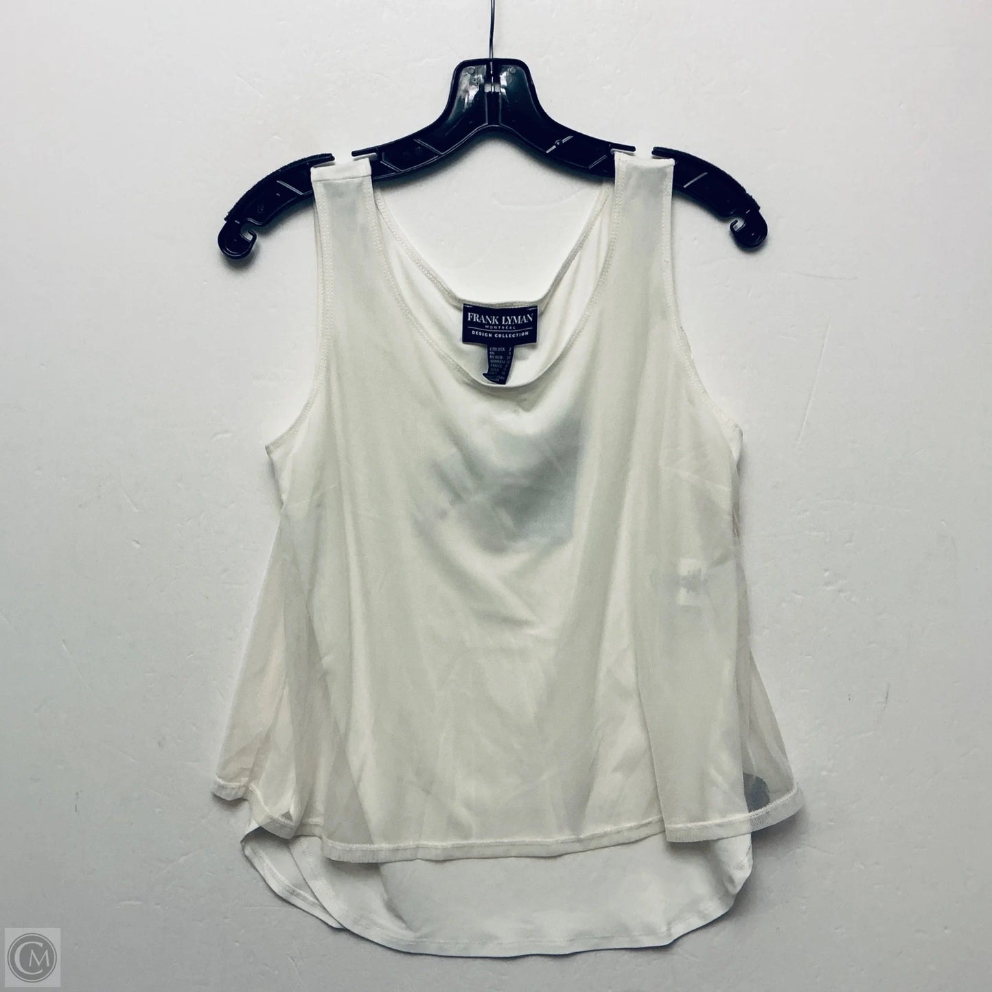 Top Sleeveless By Frank Lyman In White, Size: Xs