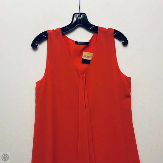 Dress Casual Midi By Cmb In Orange, Size: M