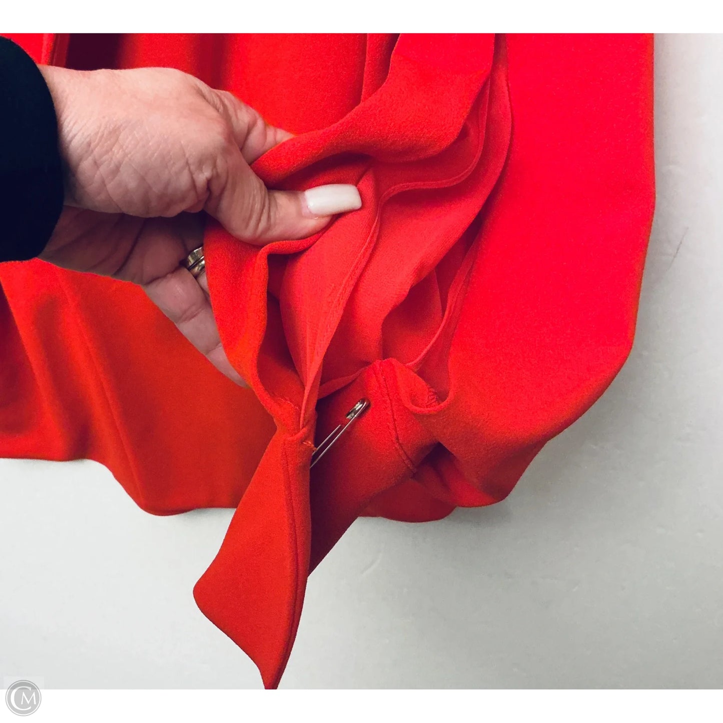 Blazer By Frank Lyman In Orange, Size: M