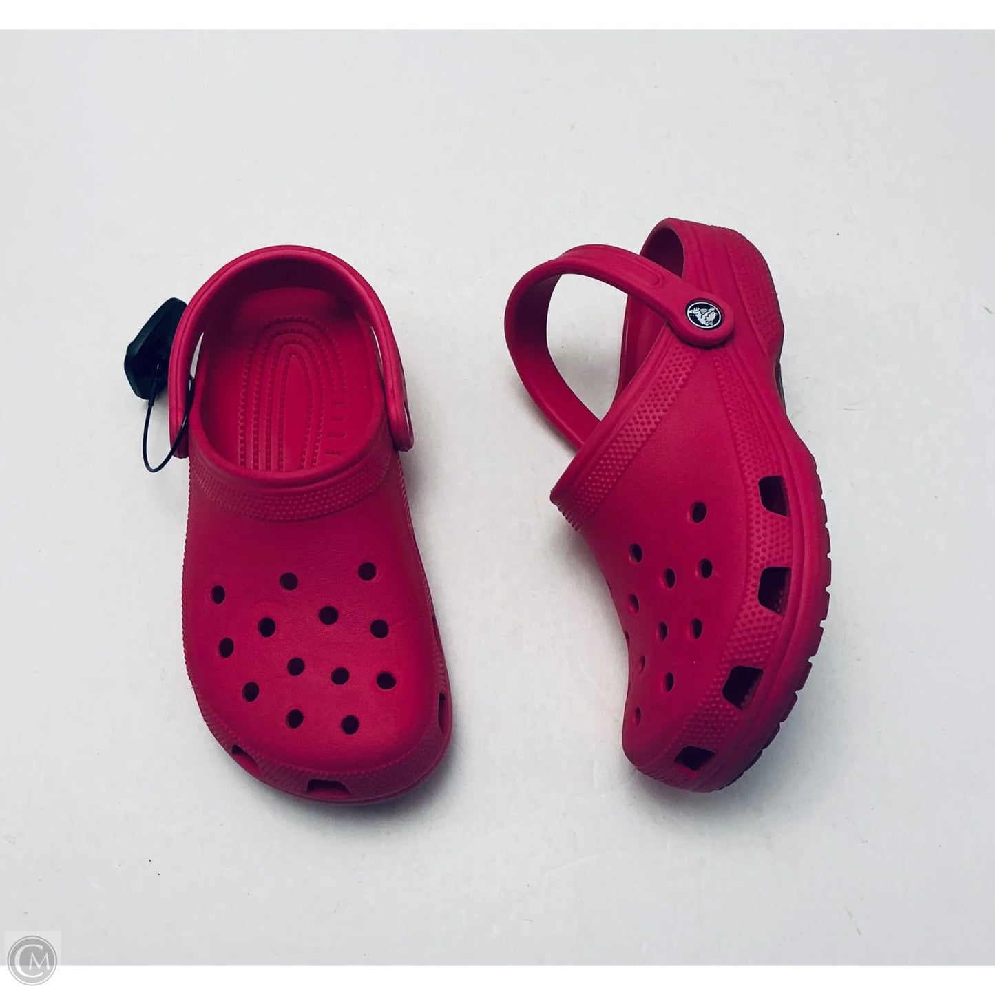 Shoes Flats By Crocs In Pink, Size: 8