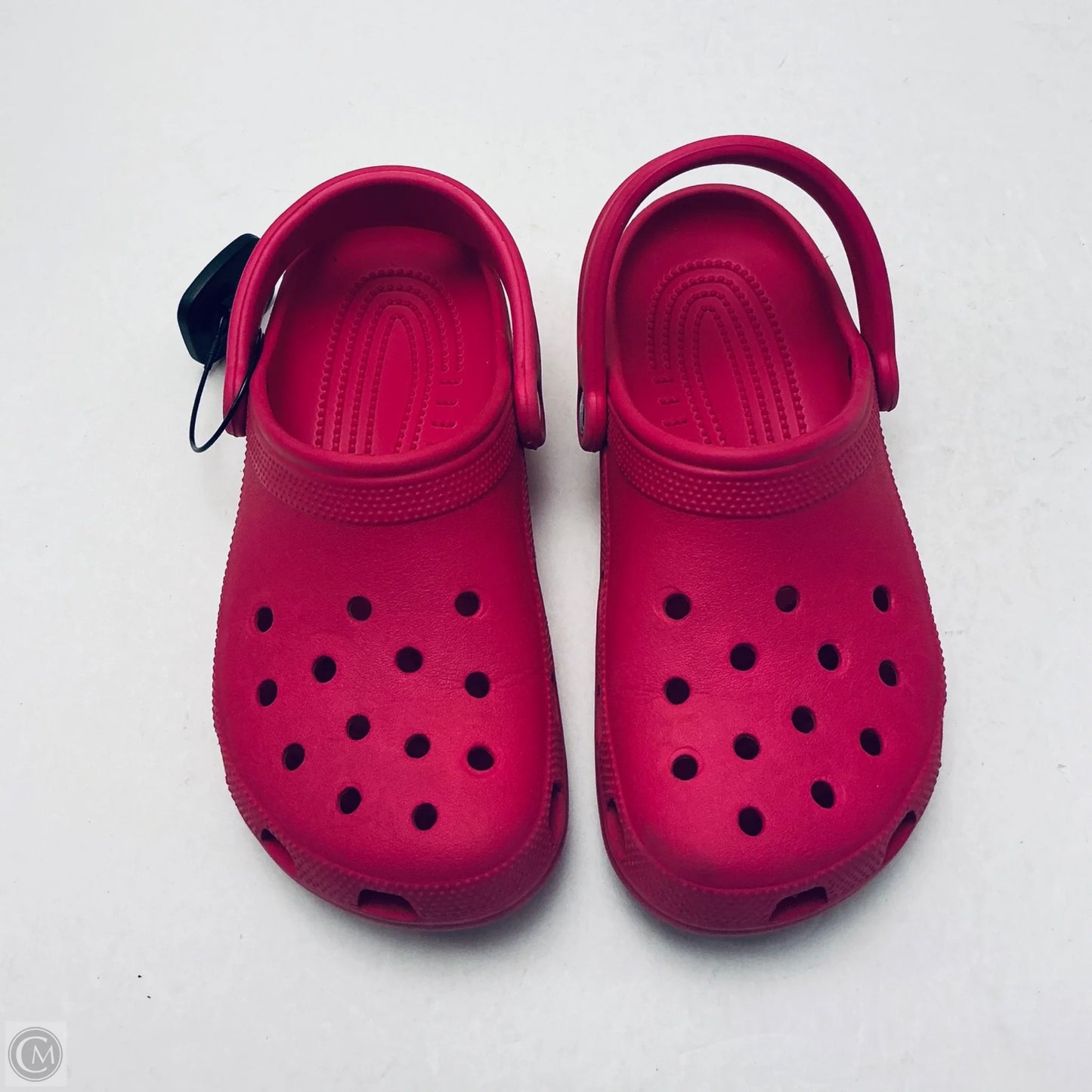 Shoes Flats By Crocs In Pink, Size: 8