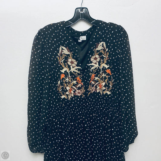 Dress Casual Maxi By Clothes Mentor In Black, Size: M