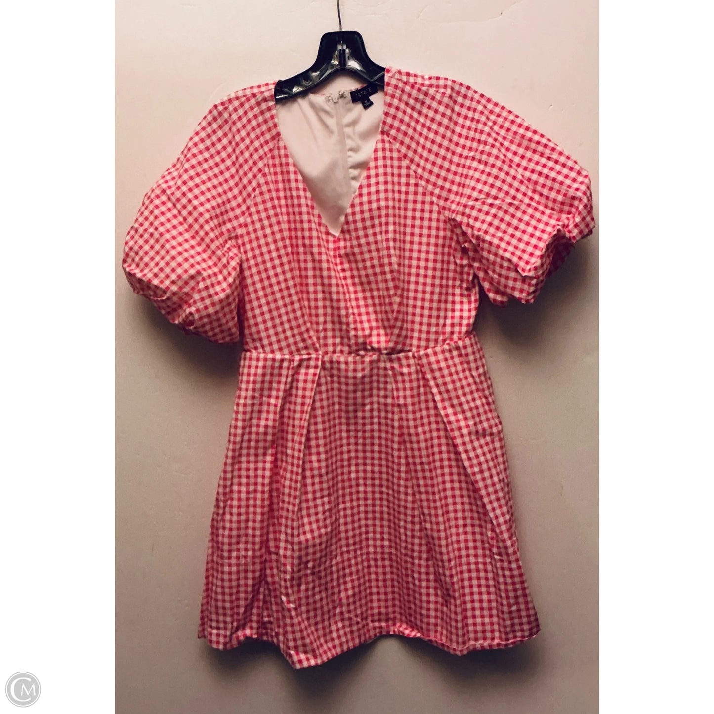 Dress Casual Midi By 1.state In Checkered Pattern, Size: M