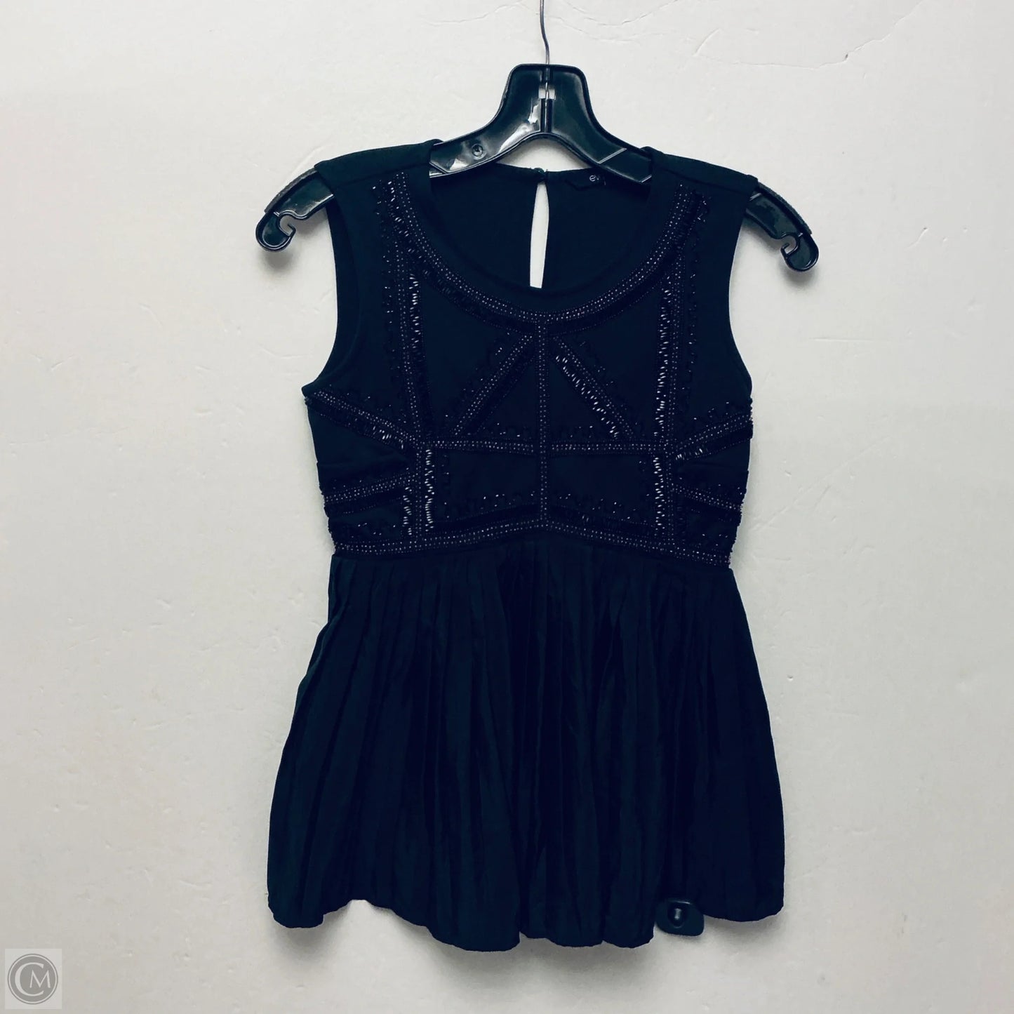 Top Sleeveless By Clothes Mentor In Black, Size: Xxsp