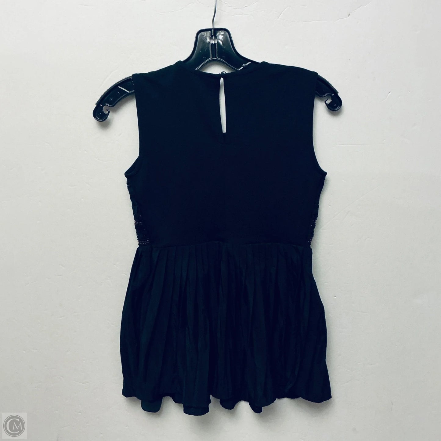 Top Sleeveless By Clothes Mentor In Black, Size: Xxsp