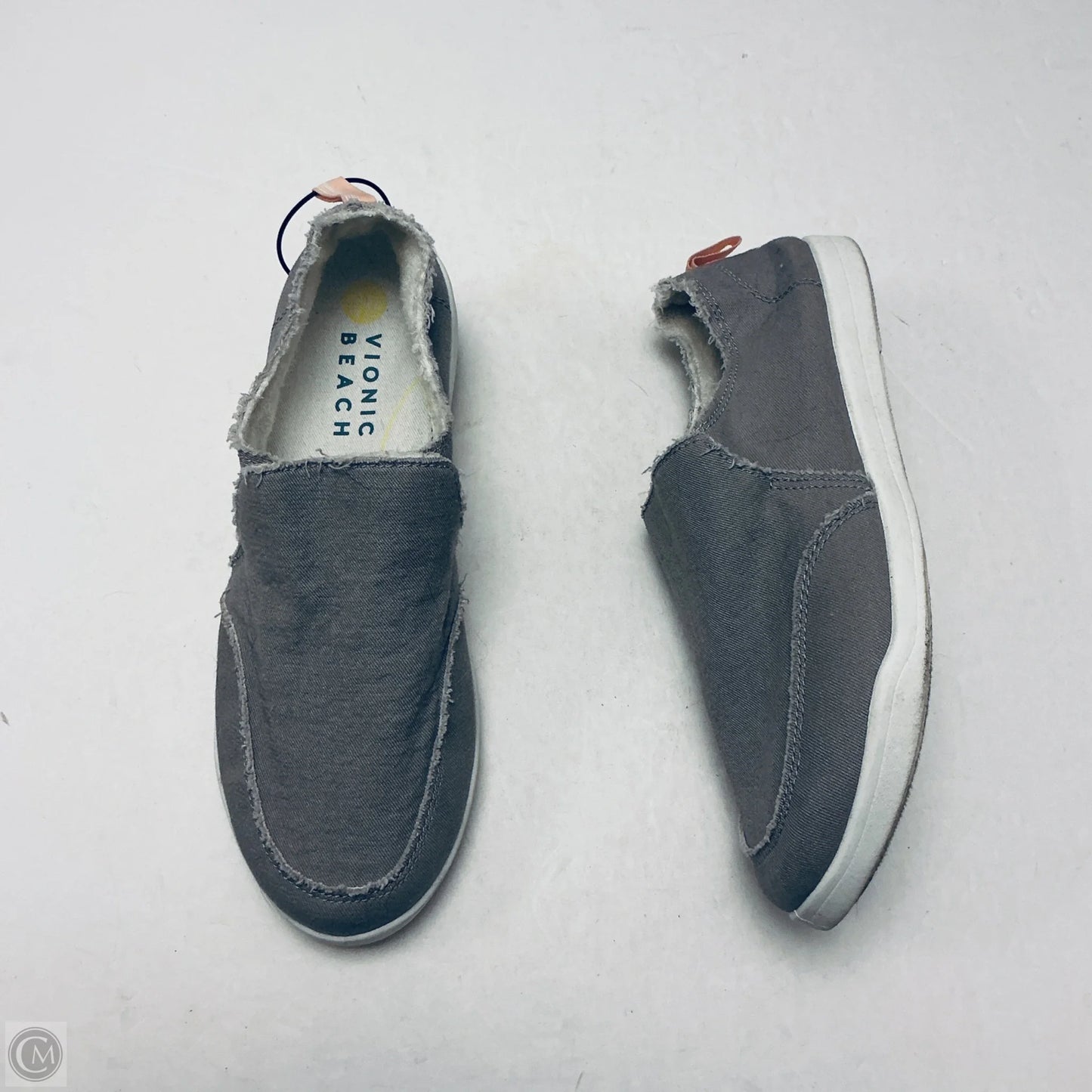 Shoes Flats By Vionic In Grey, Size: 9