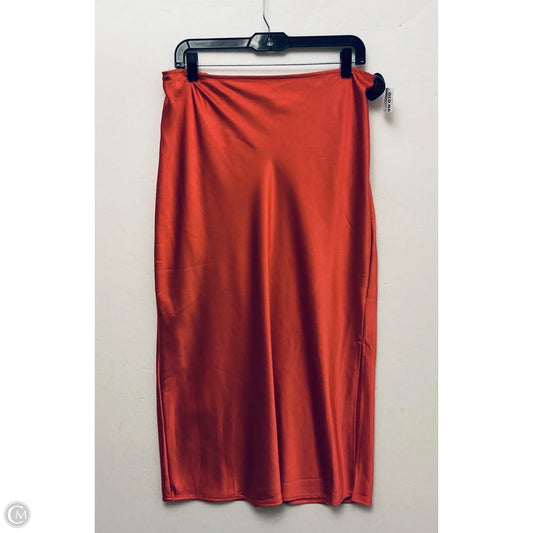 Skirt Maxi By Old Navy In Coral, Size: L