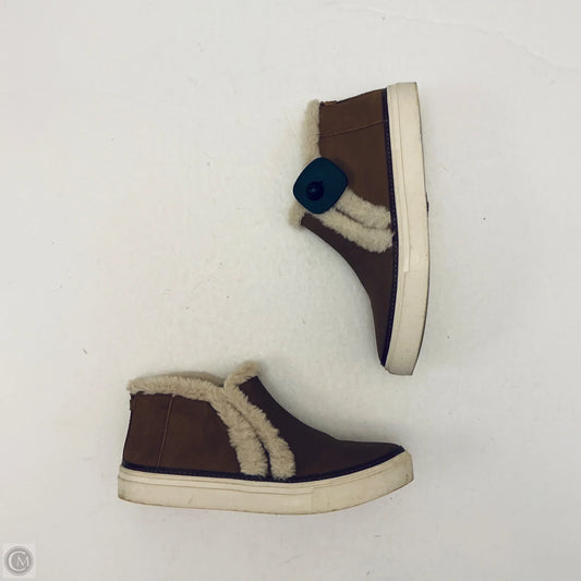 Shoes Flats By Toms In Brown, Size: 8