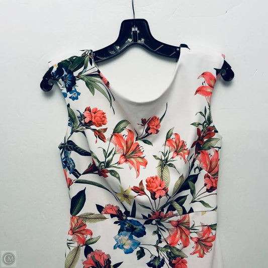 Dress Work By Eliza J In Floral Print, Size: S