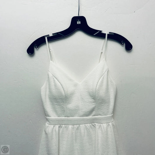 Dress Party Short By Clothes Mentor In White, Size: 0