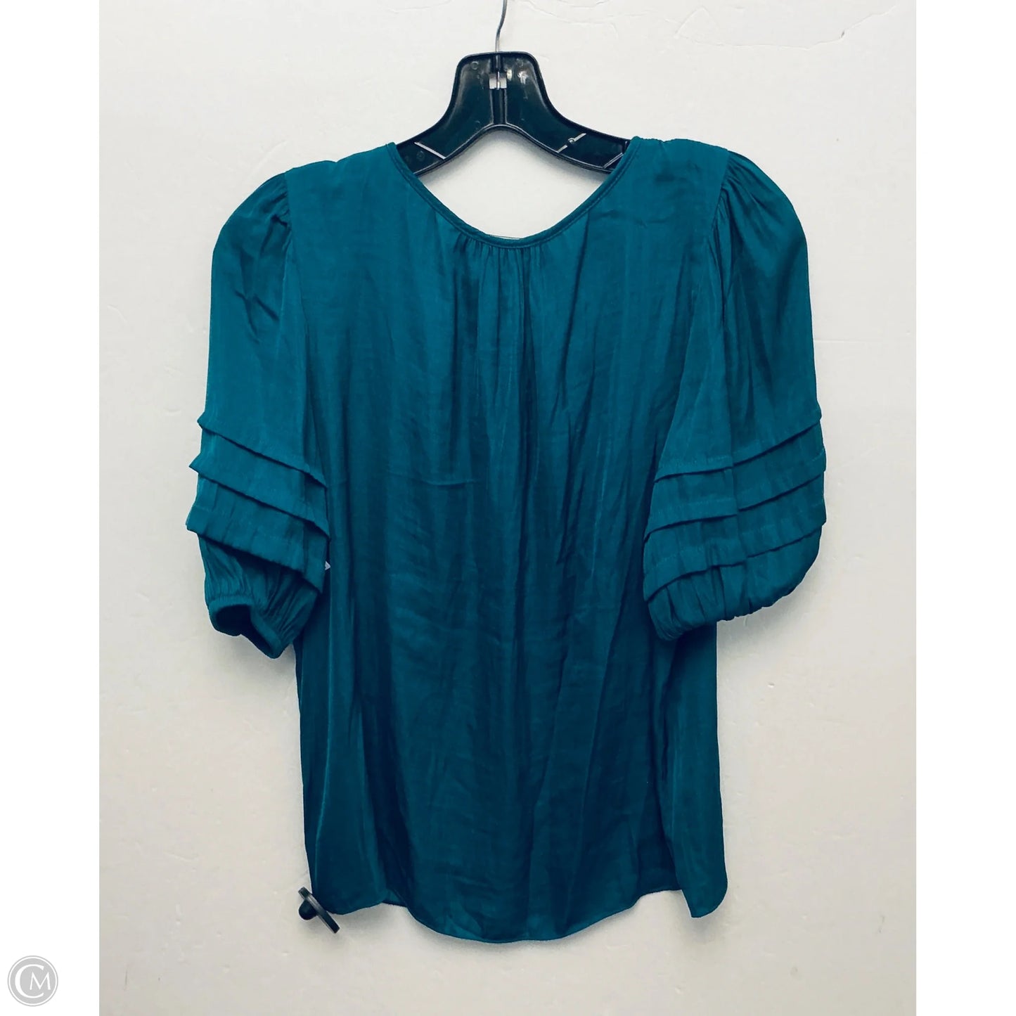Top Short Sleeve By Rachel Zoe In Teal, Size: S