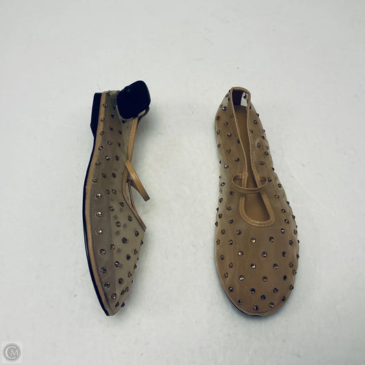 Shoes Flats By Clothes Mentor In Tan, Size: 7