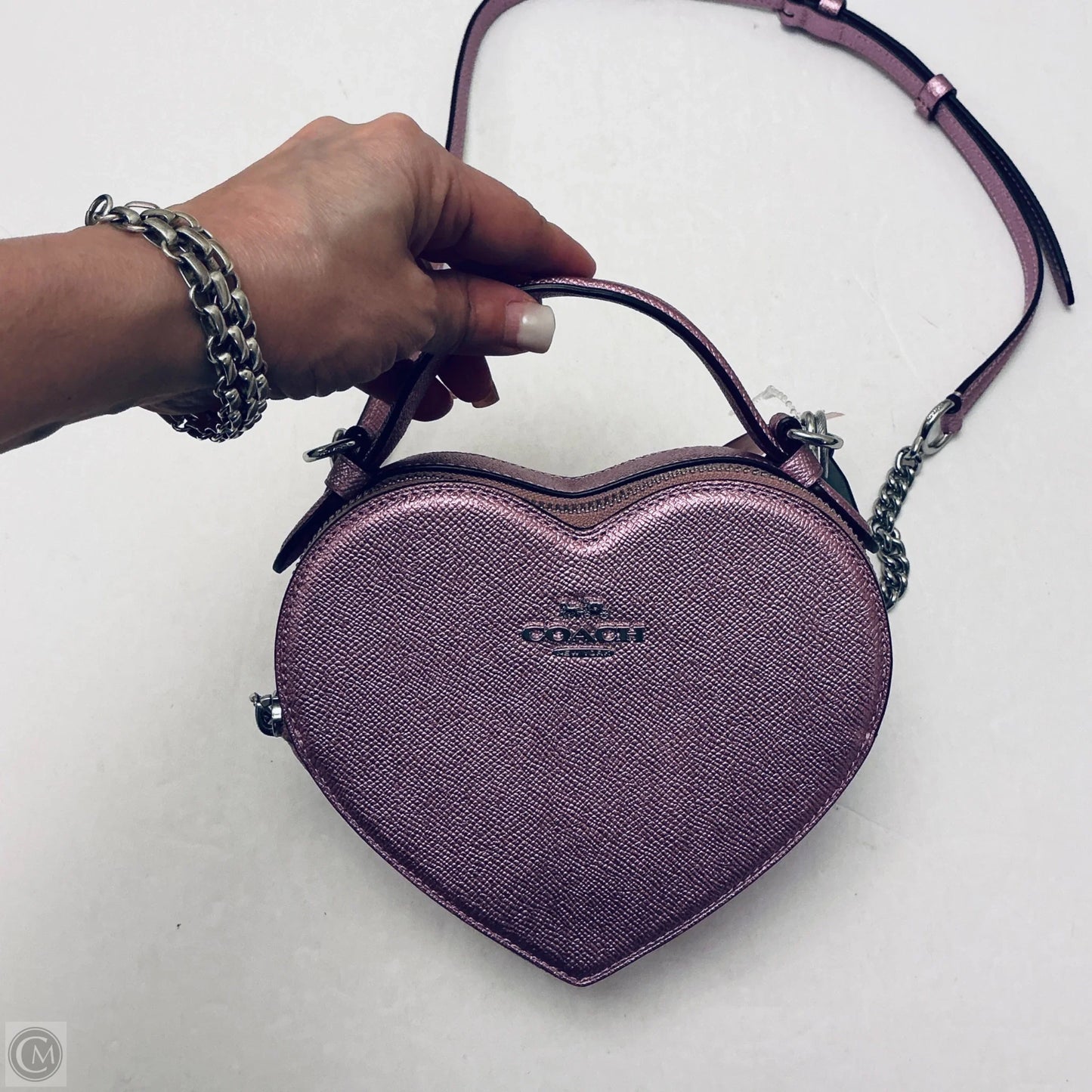 Crossbody Designer By Coach, Size: Small