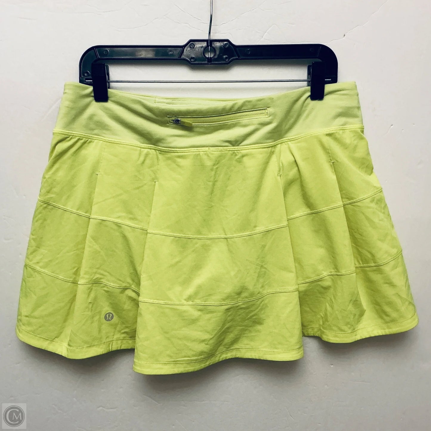 Athletic Skort By Lululemon In Green, Size: 10