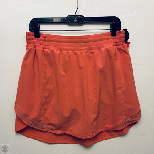 Athletic Skort By Lululemon In Pink, Size: 10